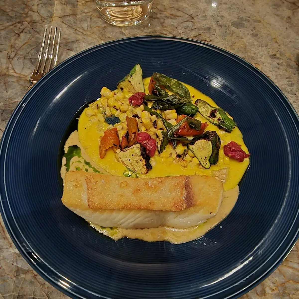 Seared Halibut
