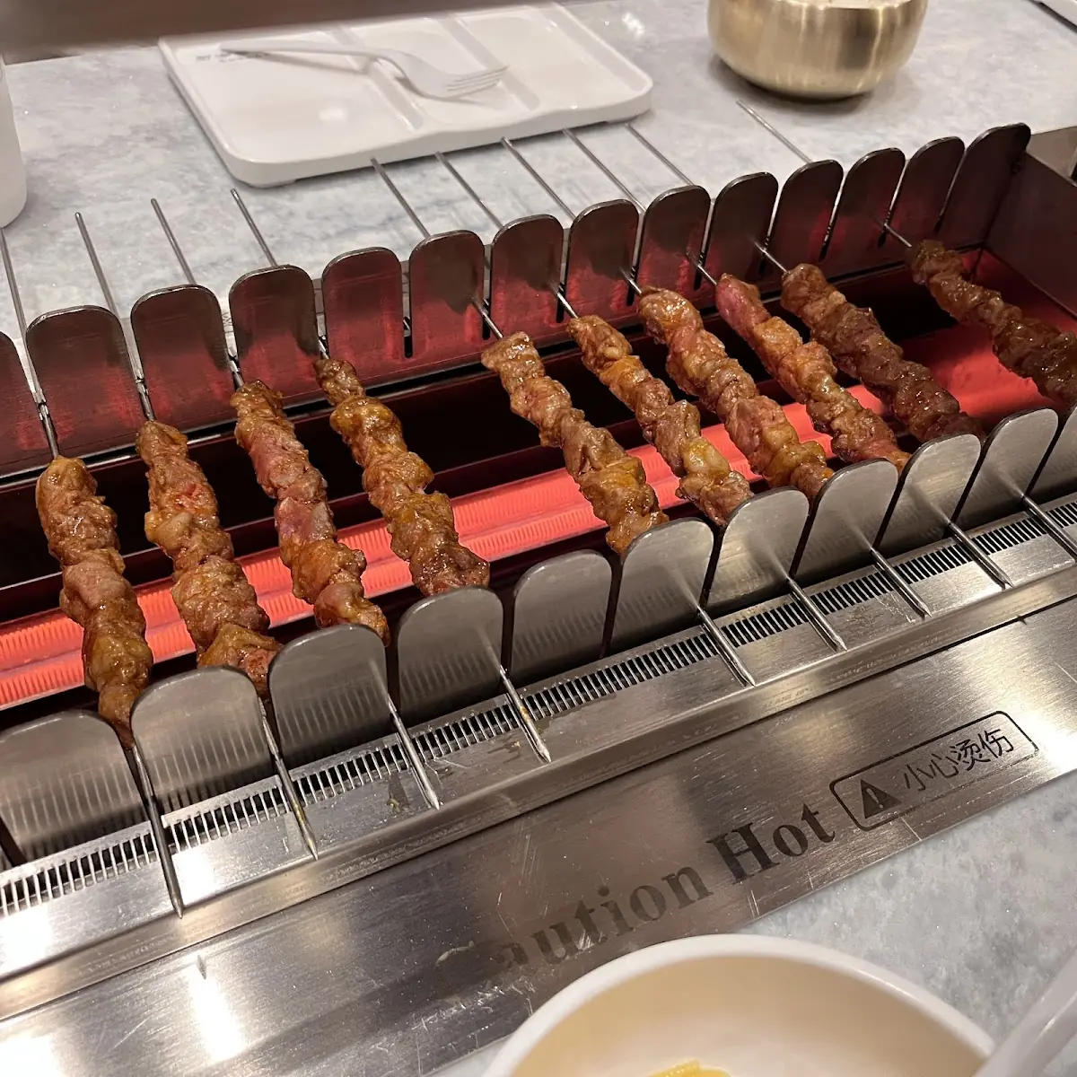 Snow Beef Skewers
