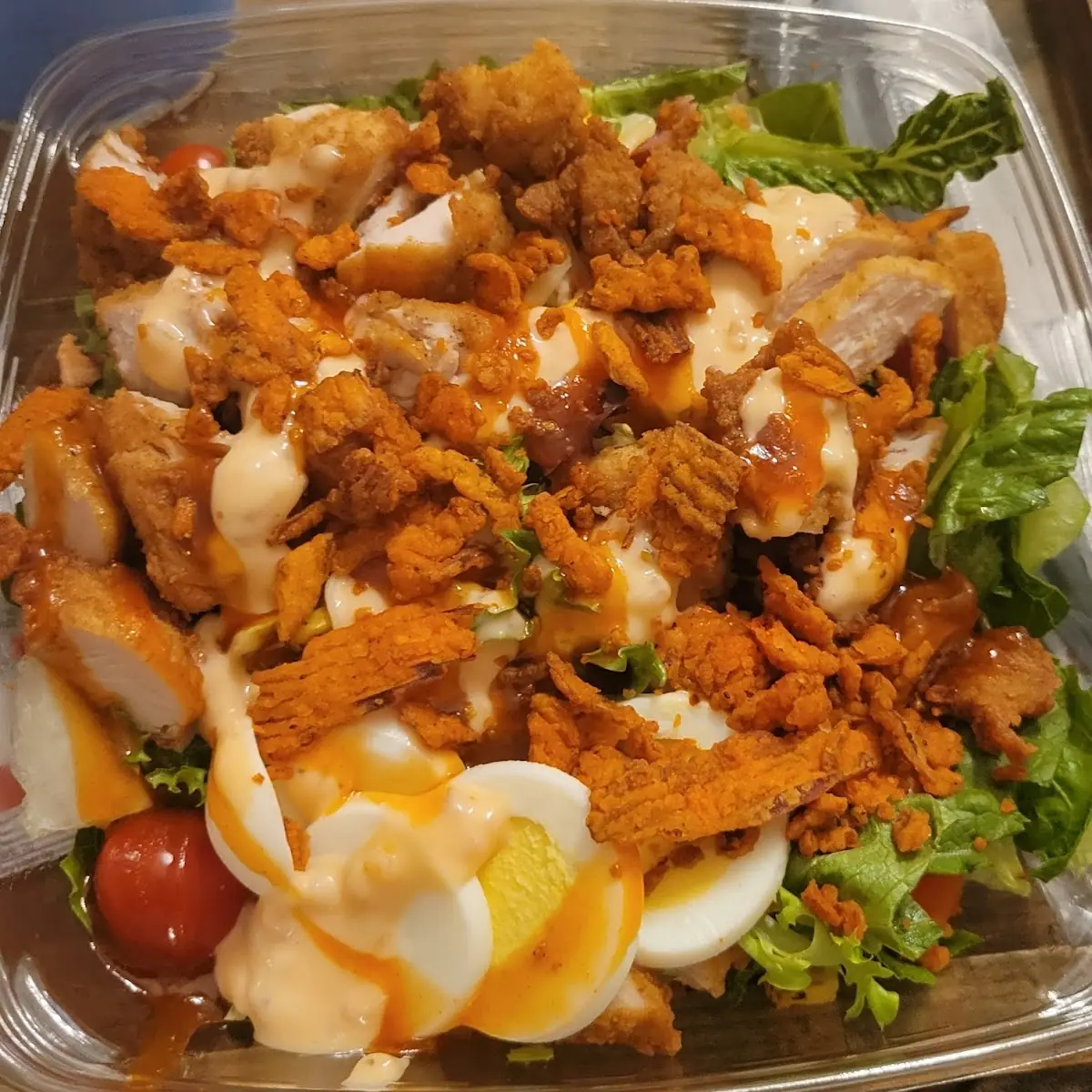 Fried Chicken Salad