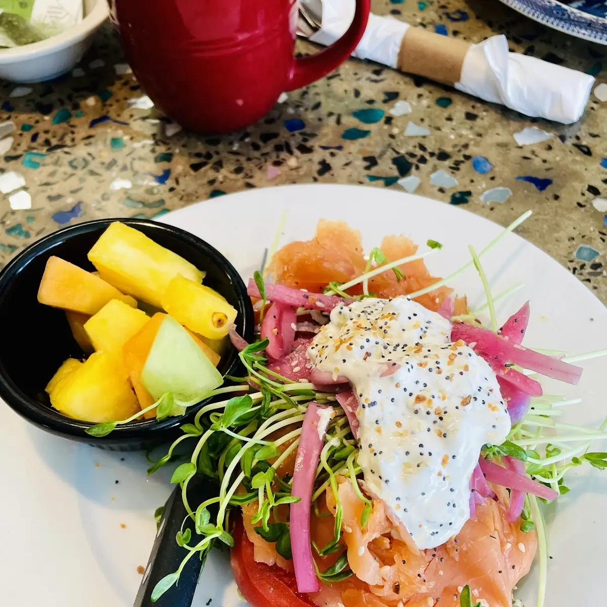 Smoked Salmon Toast