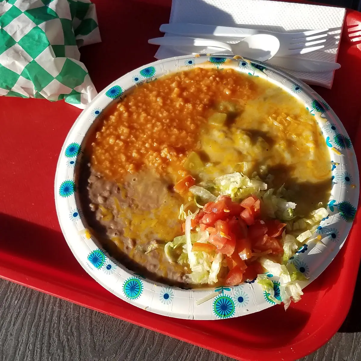 Enchilada Plate