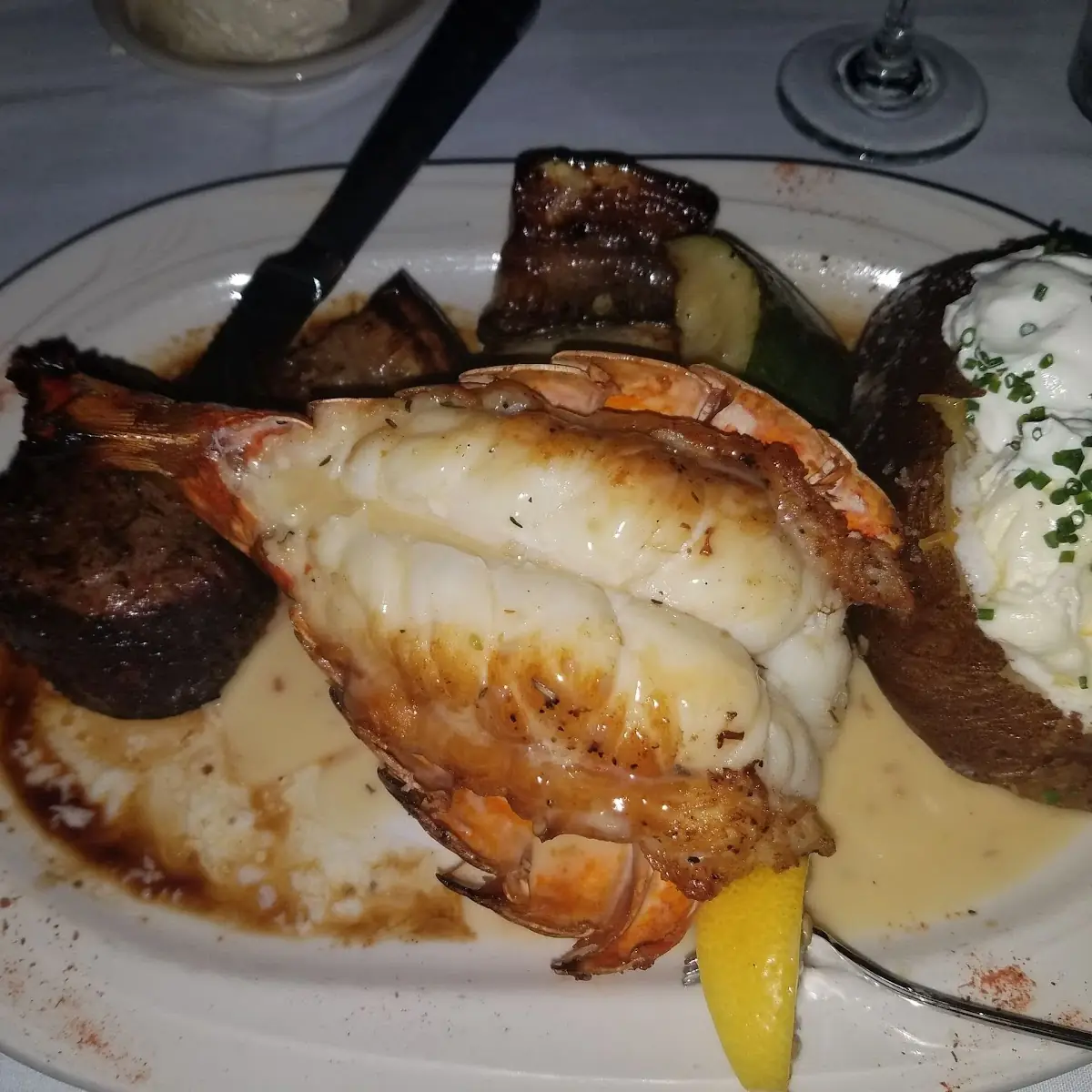 Filet Mignon Lobster Tail