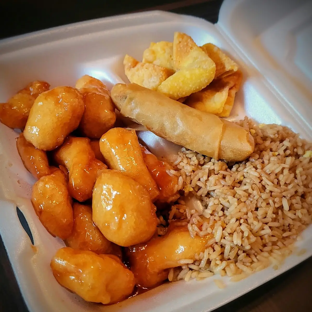 Honey Chicken Combination Fried Rice