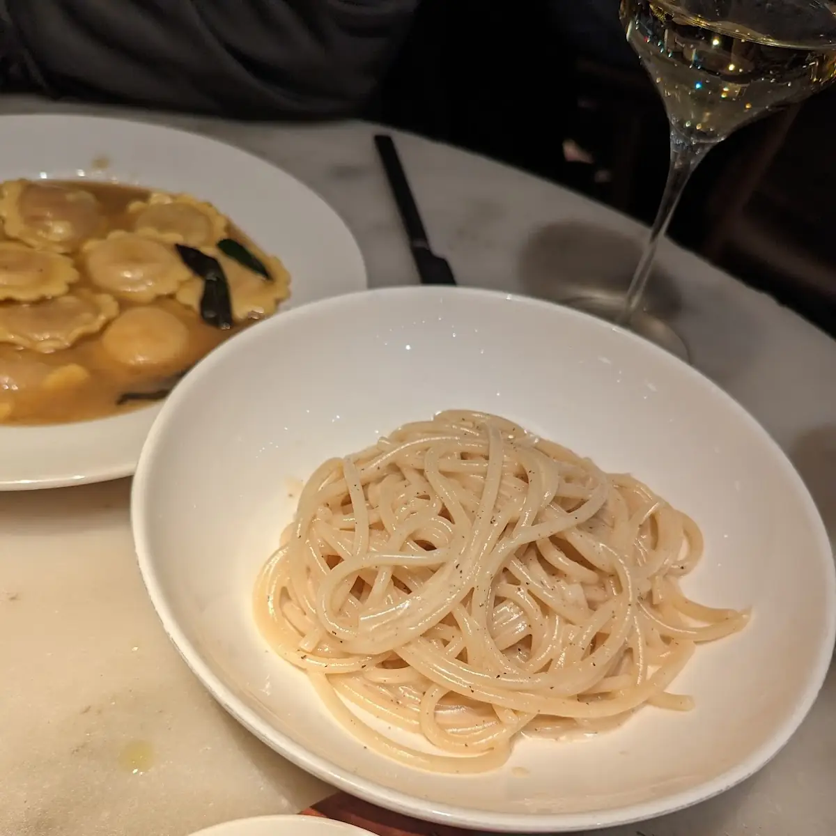 Spaghetti Cacio E Pepe
