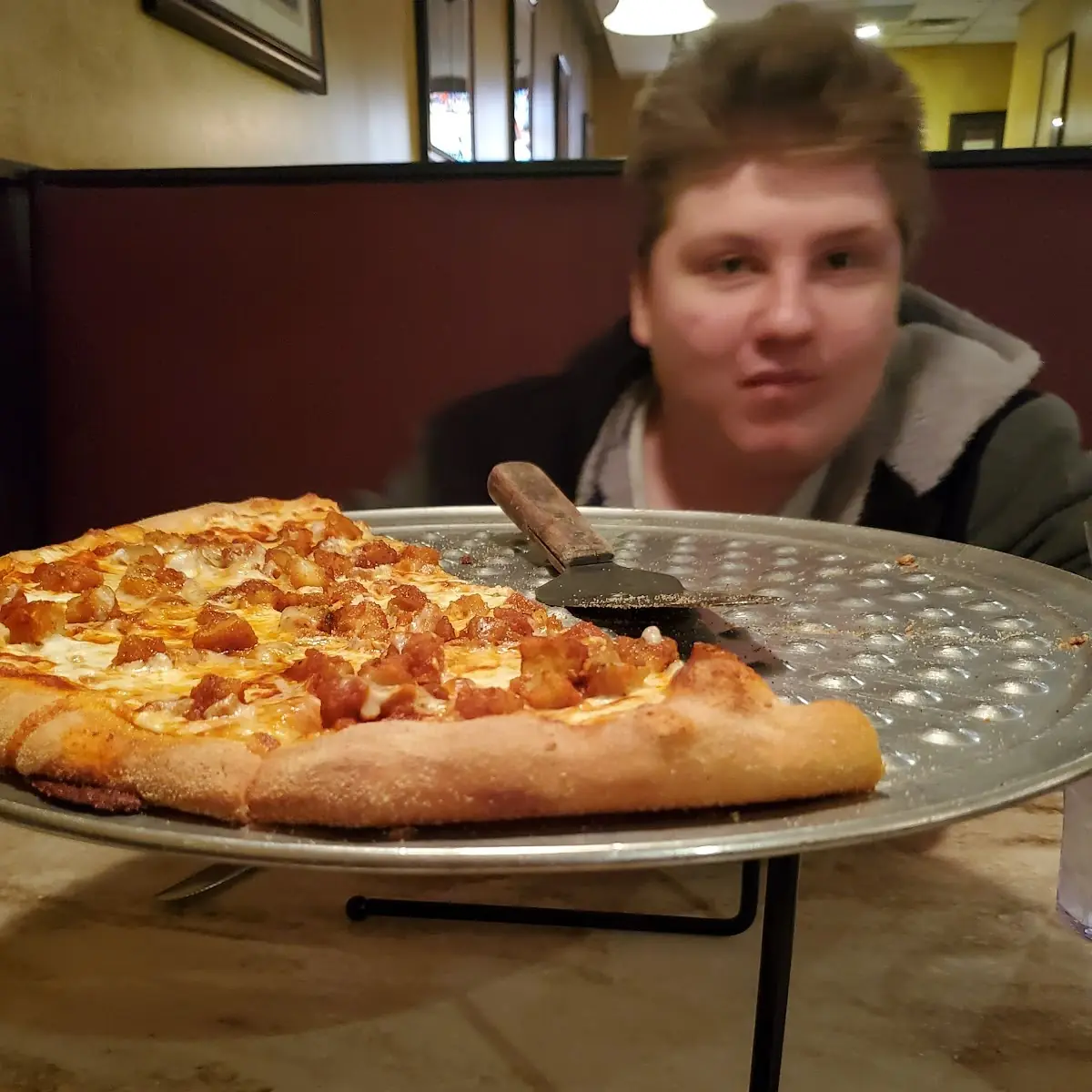 Sauteed Shrimp Pizza