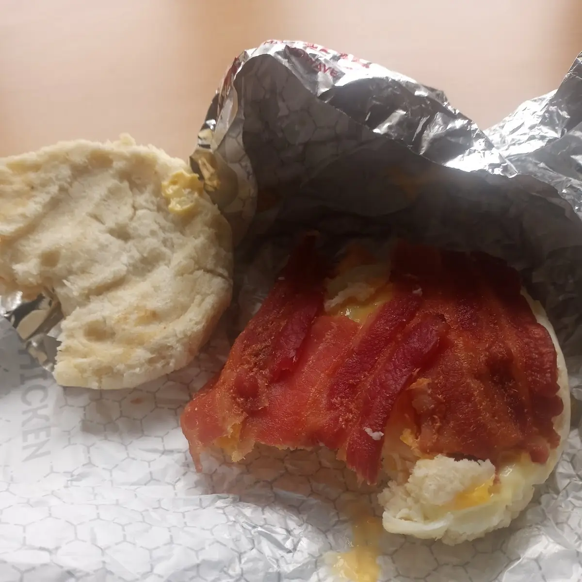 Bacon Egg & Cheese Biscuit