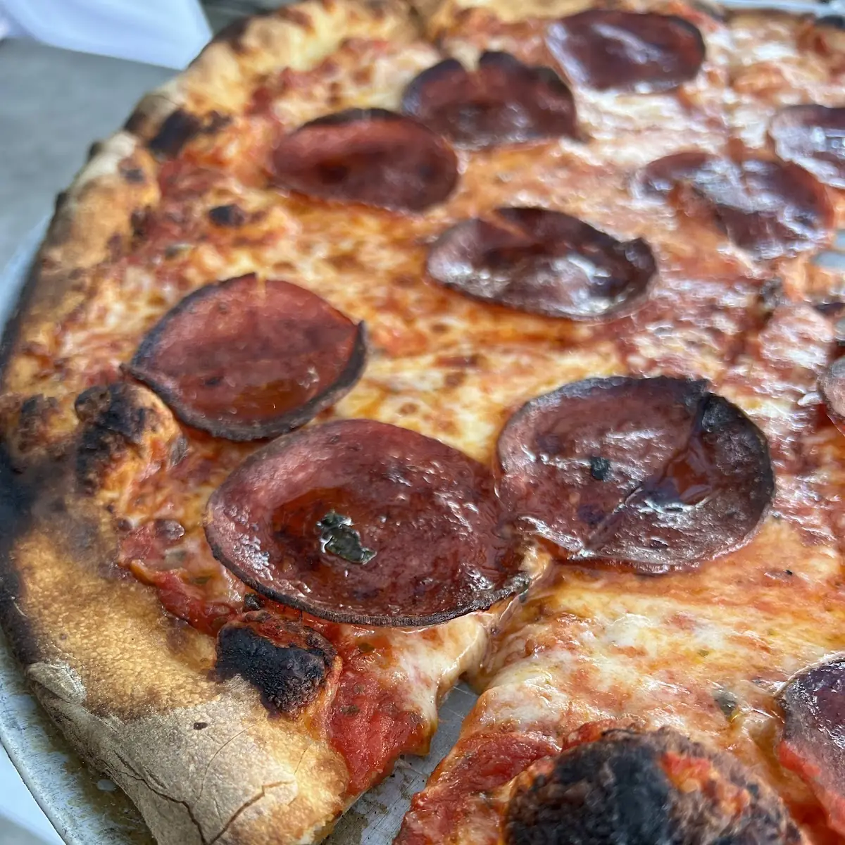 Pepperoni Pizza with Dipping Sauce