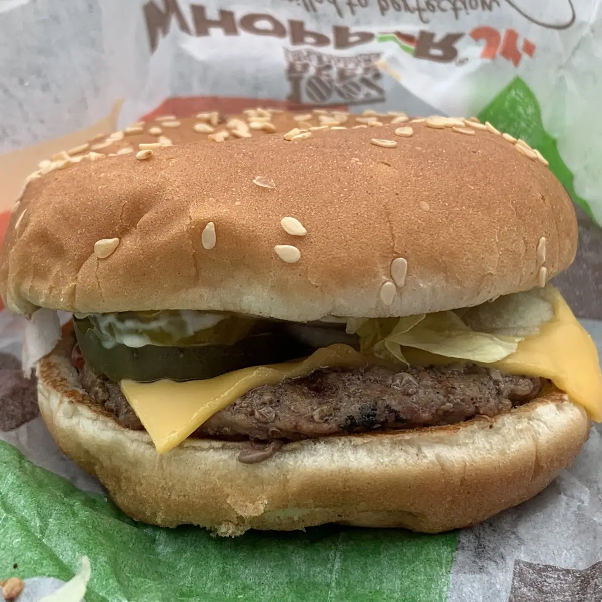Whopper Junior with Cheese