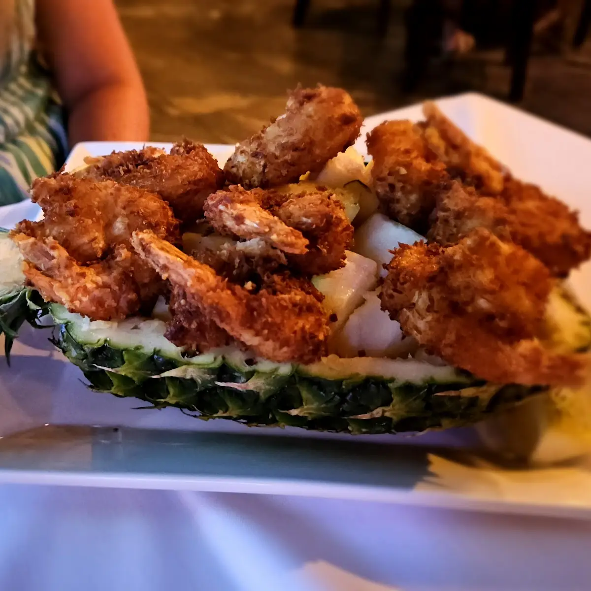 Hawaiian Pineapple Coconut Shrimp