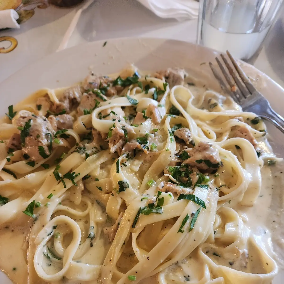 Fettuccine Alfredo V