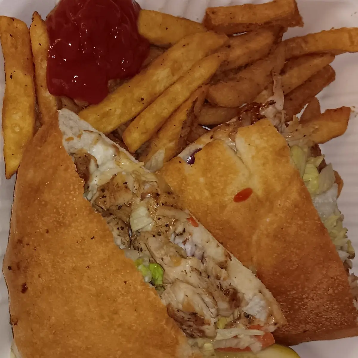 Backpackers Chicken Gyro