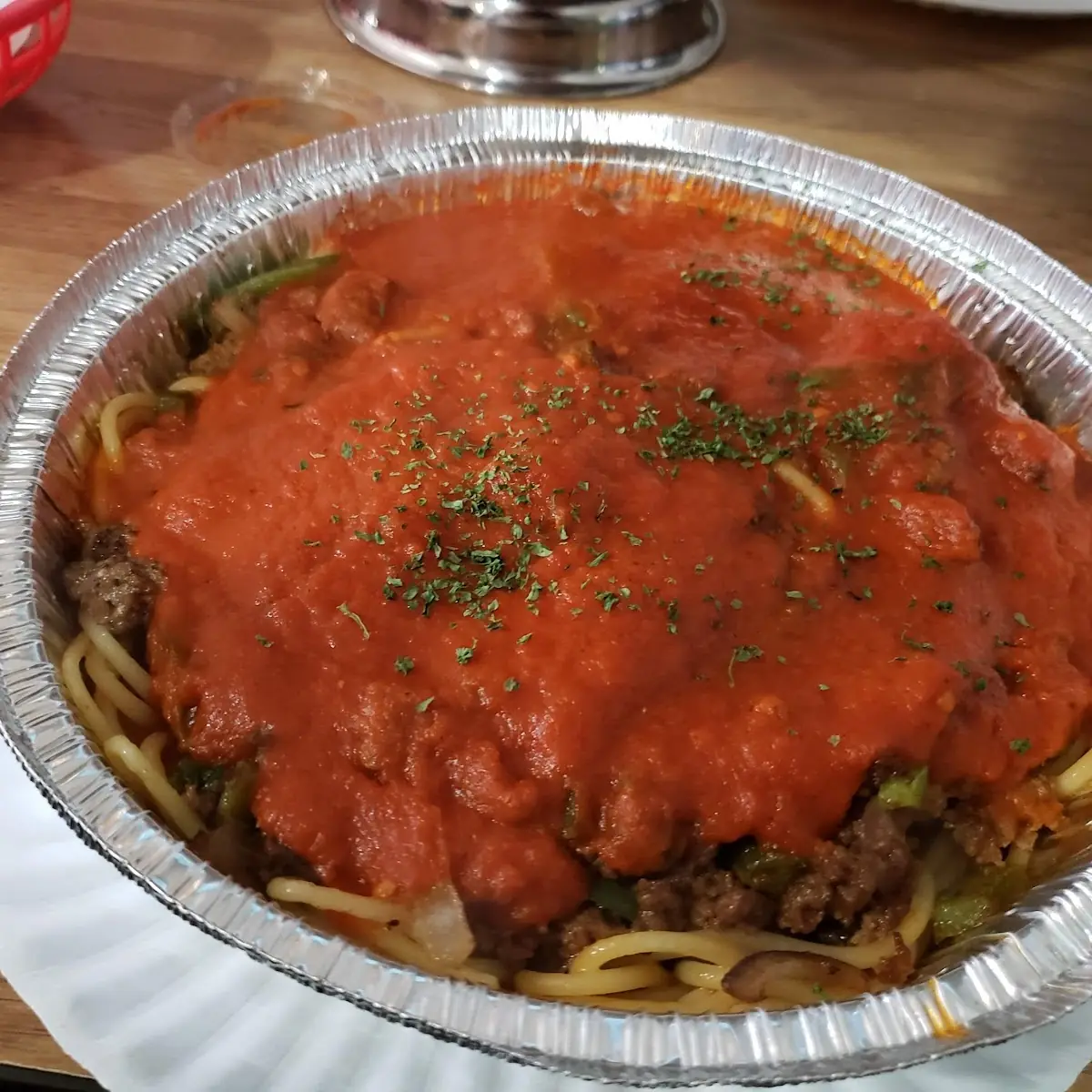 Spaghetti with Meat Sauce