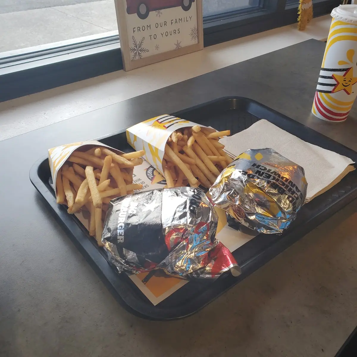 Chicken Sandwich Combo & Cheese Burger Combo