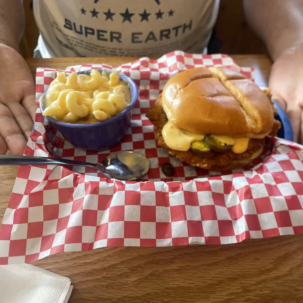 Queso Chicken Sandwich
