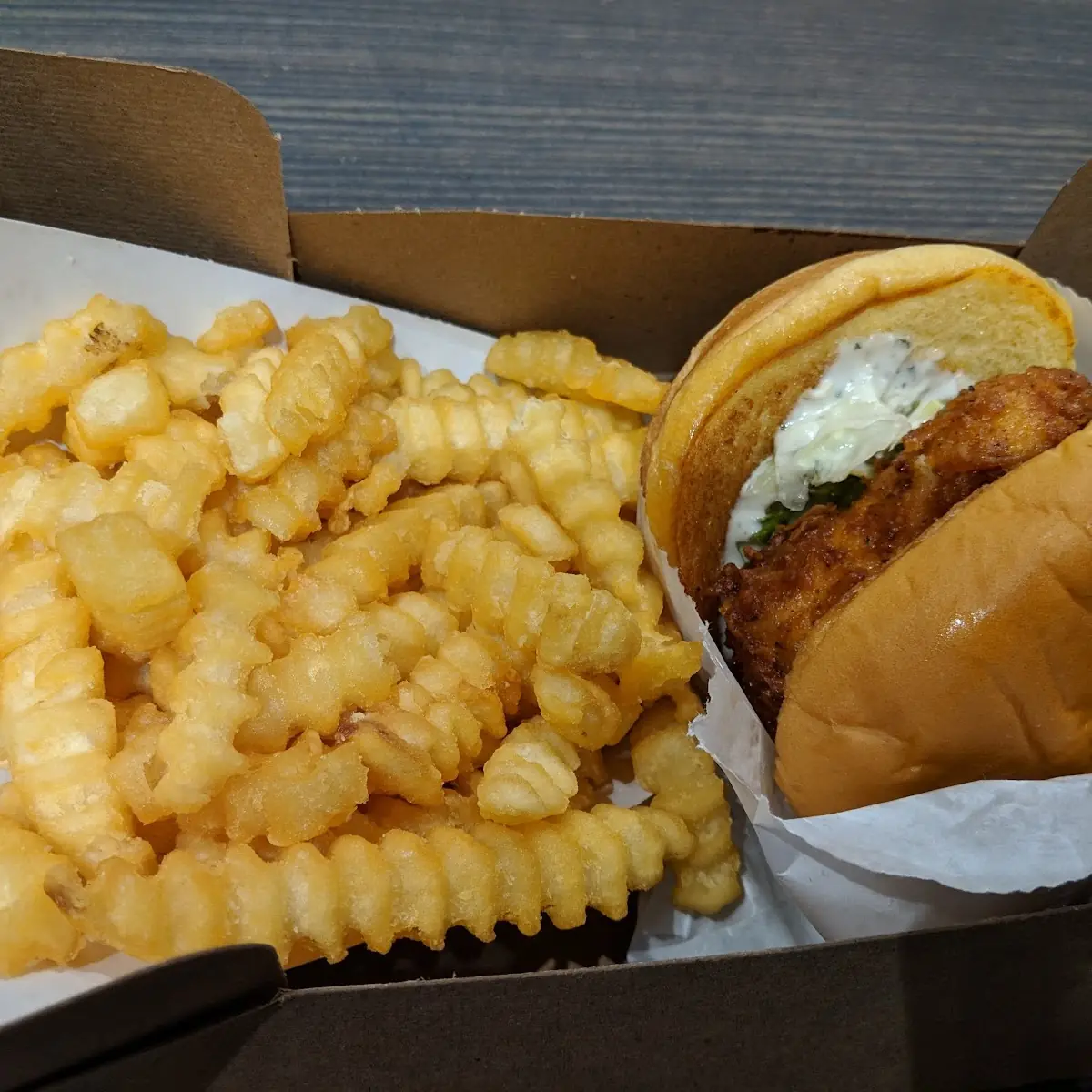 Chicken Burger Meal