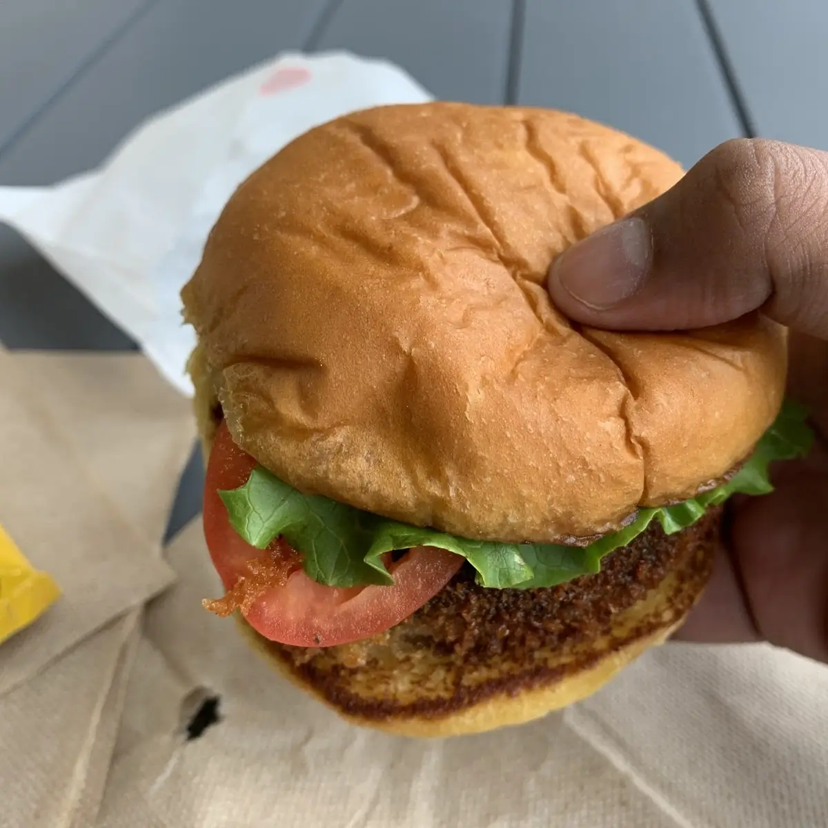 Portobello Mushroom Burger