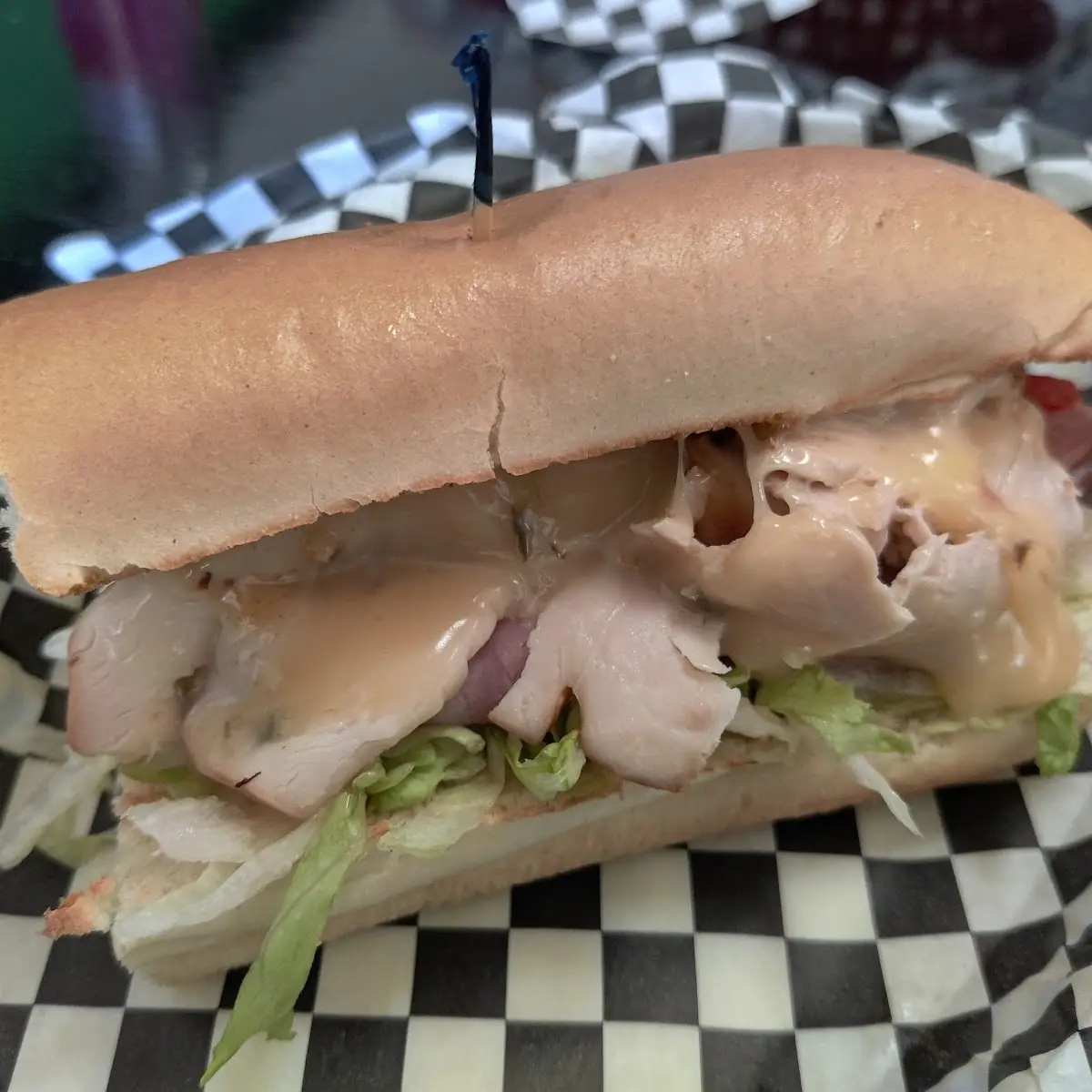 Just-The-Cheese Sub
