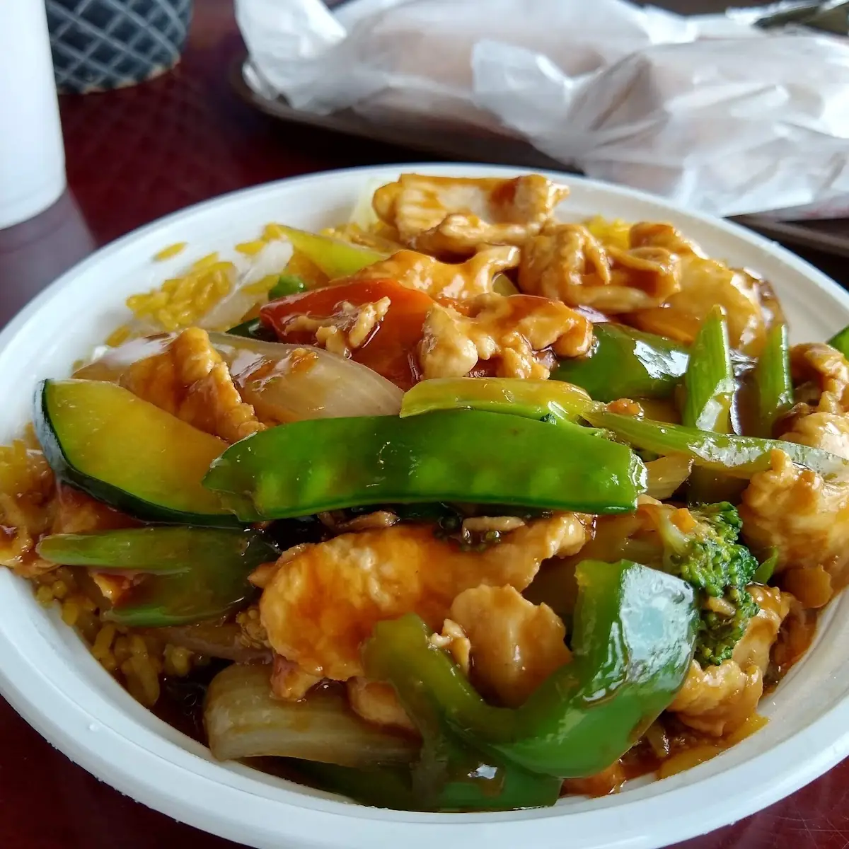 Chicken with Garlic Sauce