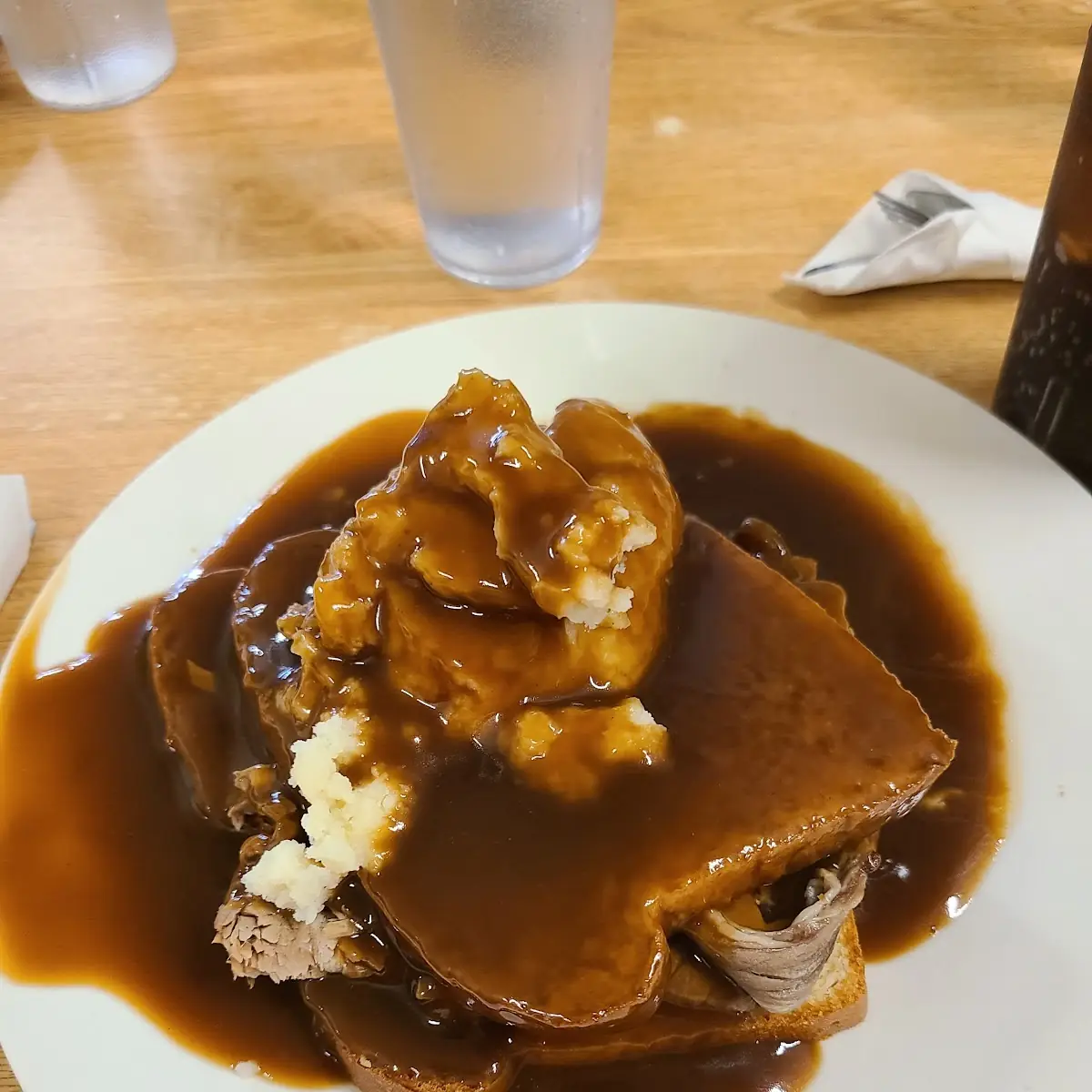 Hot Roast Beef Sandwich