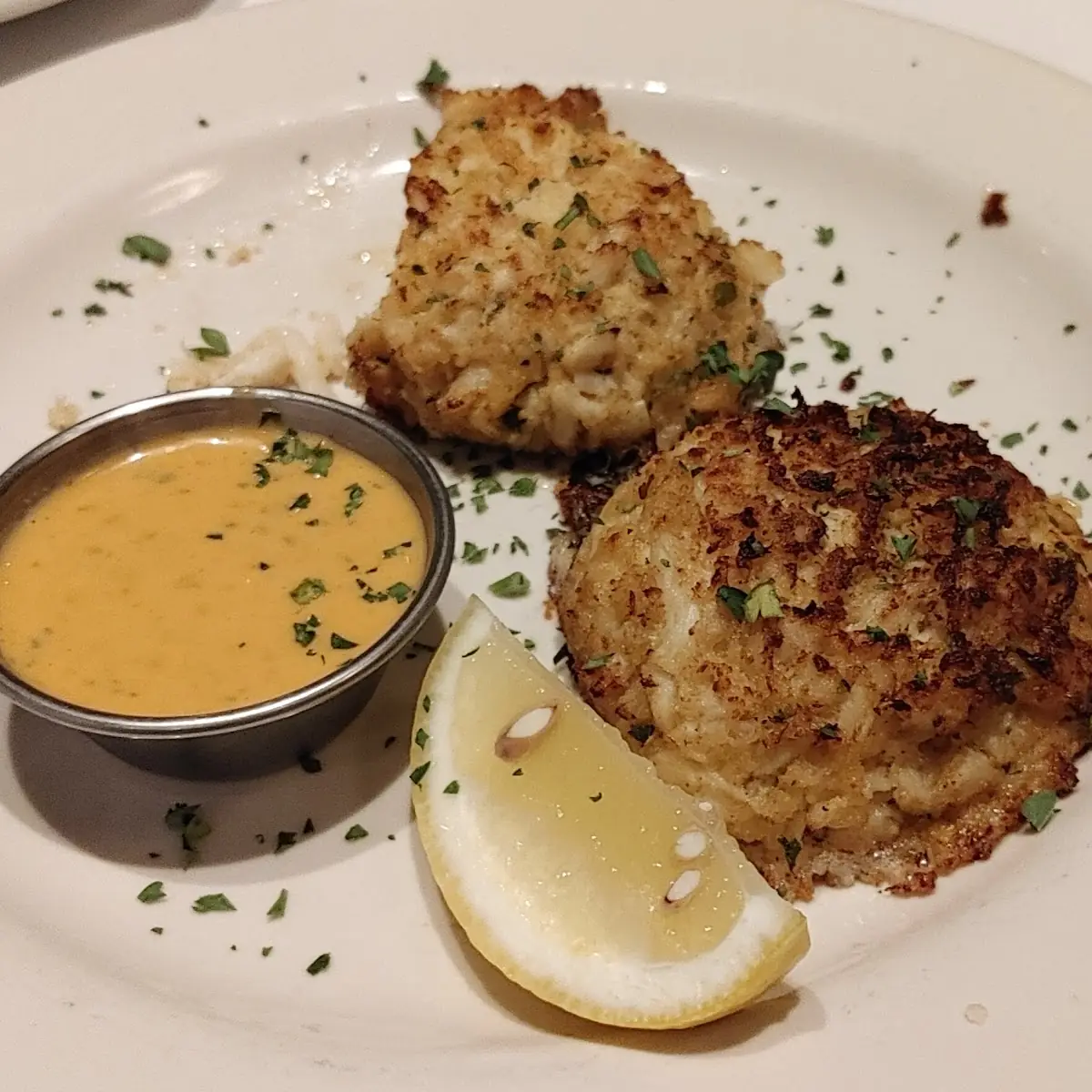 Sirloin & Crab Cake