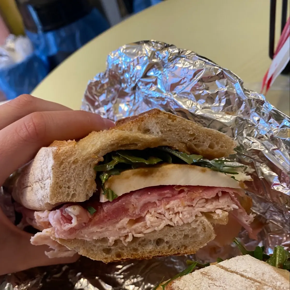 Smoked Chicken Mozzarella Sandwich De Pollo