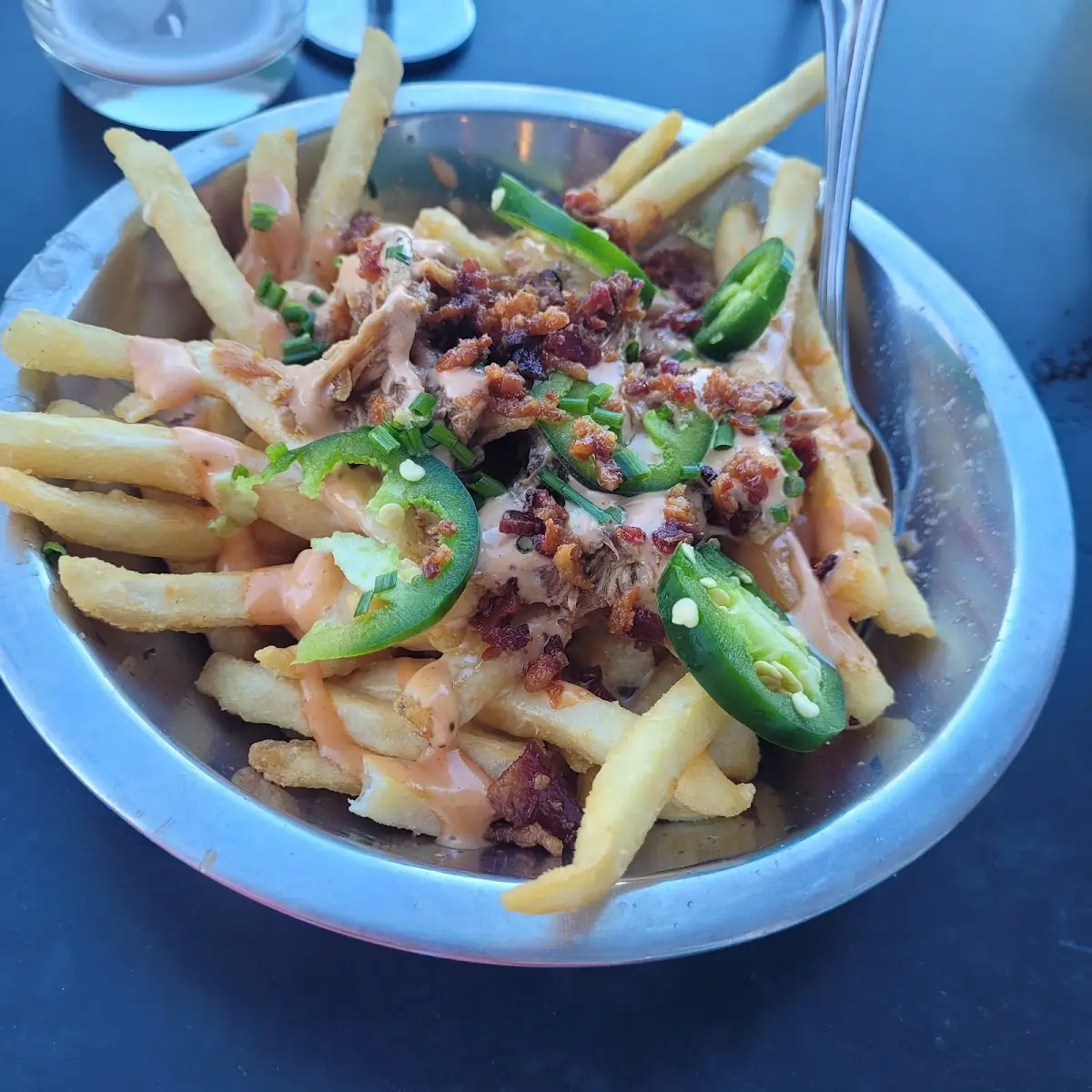 Beer Cheese Loaded Fries