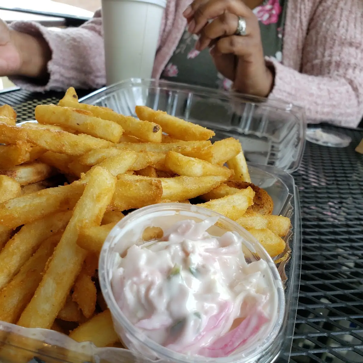 Lamb Gyro w Fries