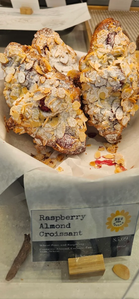 Raspberry Almond Croissant