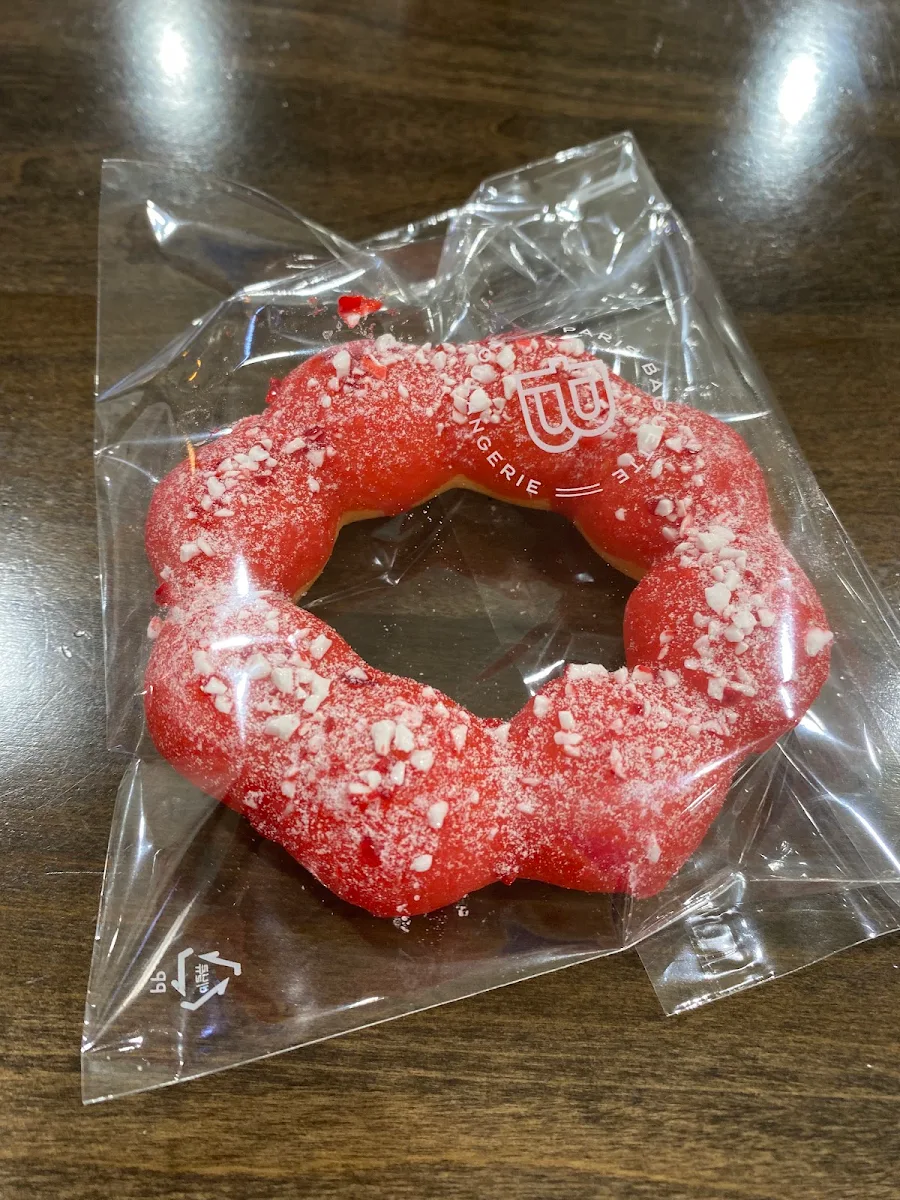Strawberry Mochi Donut