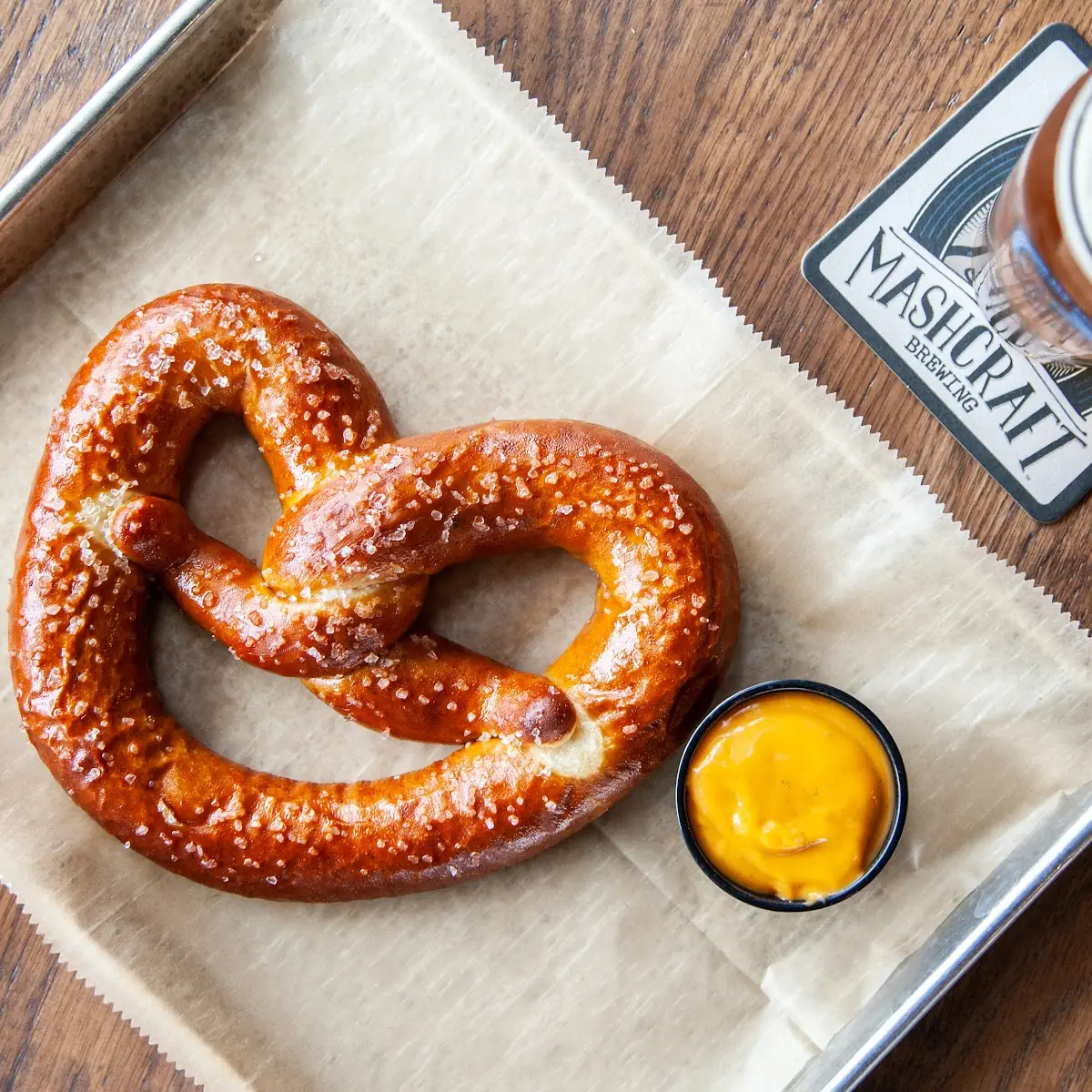 Bavarian Style Soft Pretzel