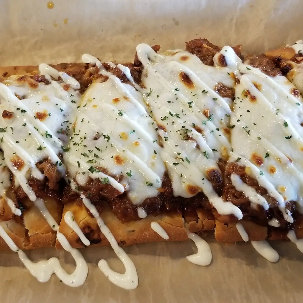 BBQ Pulled Pork Flatbread