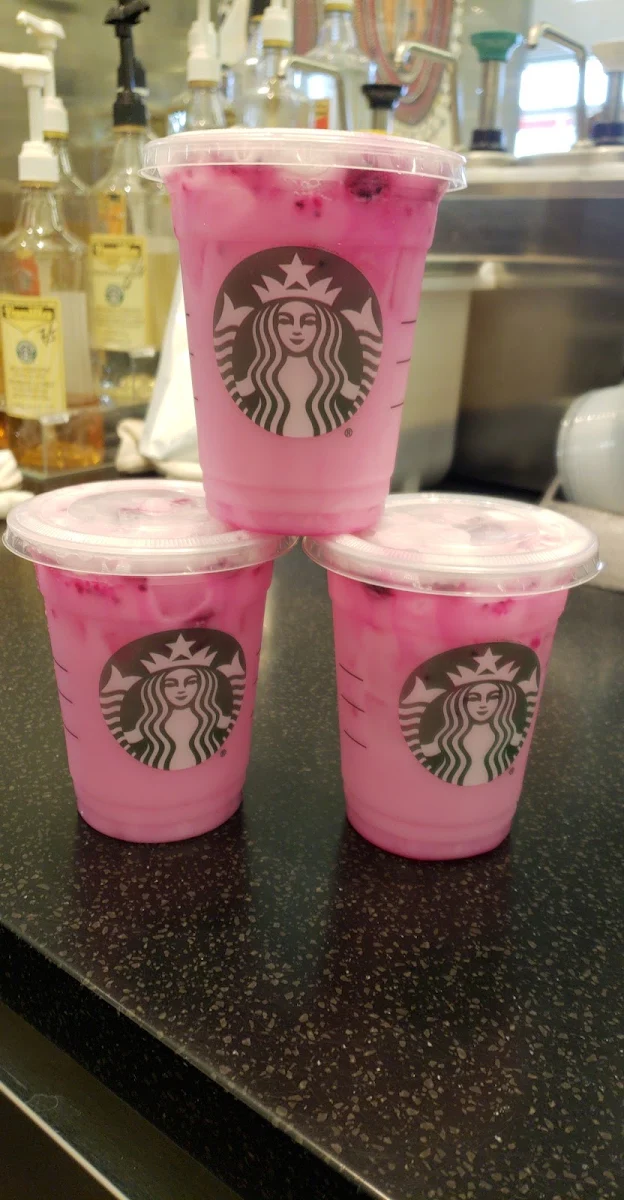 Mango Dragonfruit with Coconut Milk