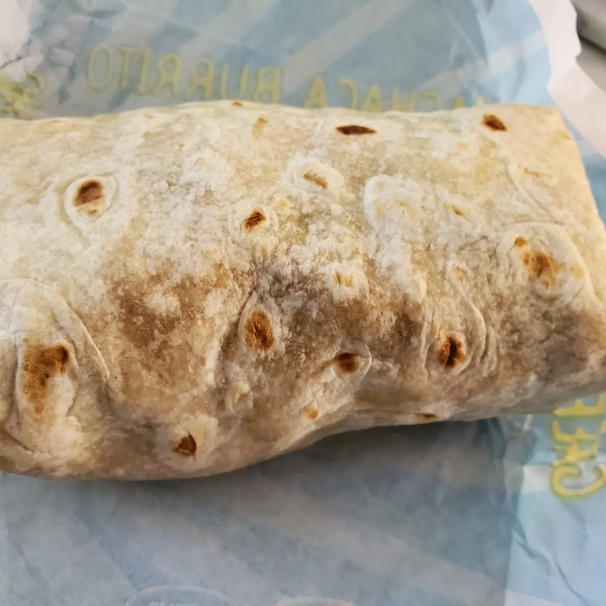El Potato and Shredded Beef Burrito