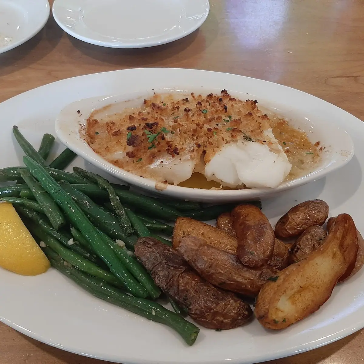 Old School Cod Dinner
