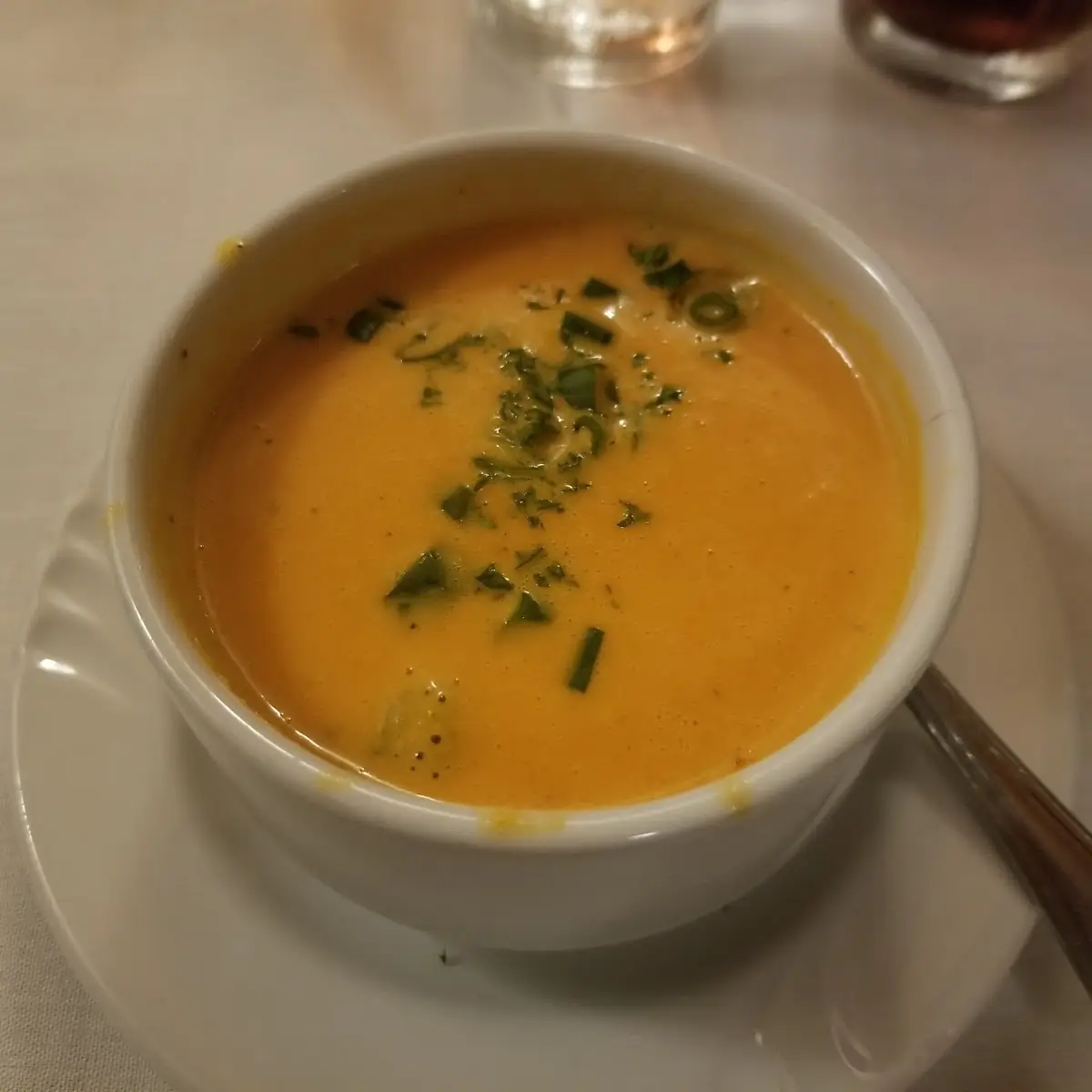 Roasted Red Bell Pepper Soup