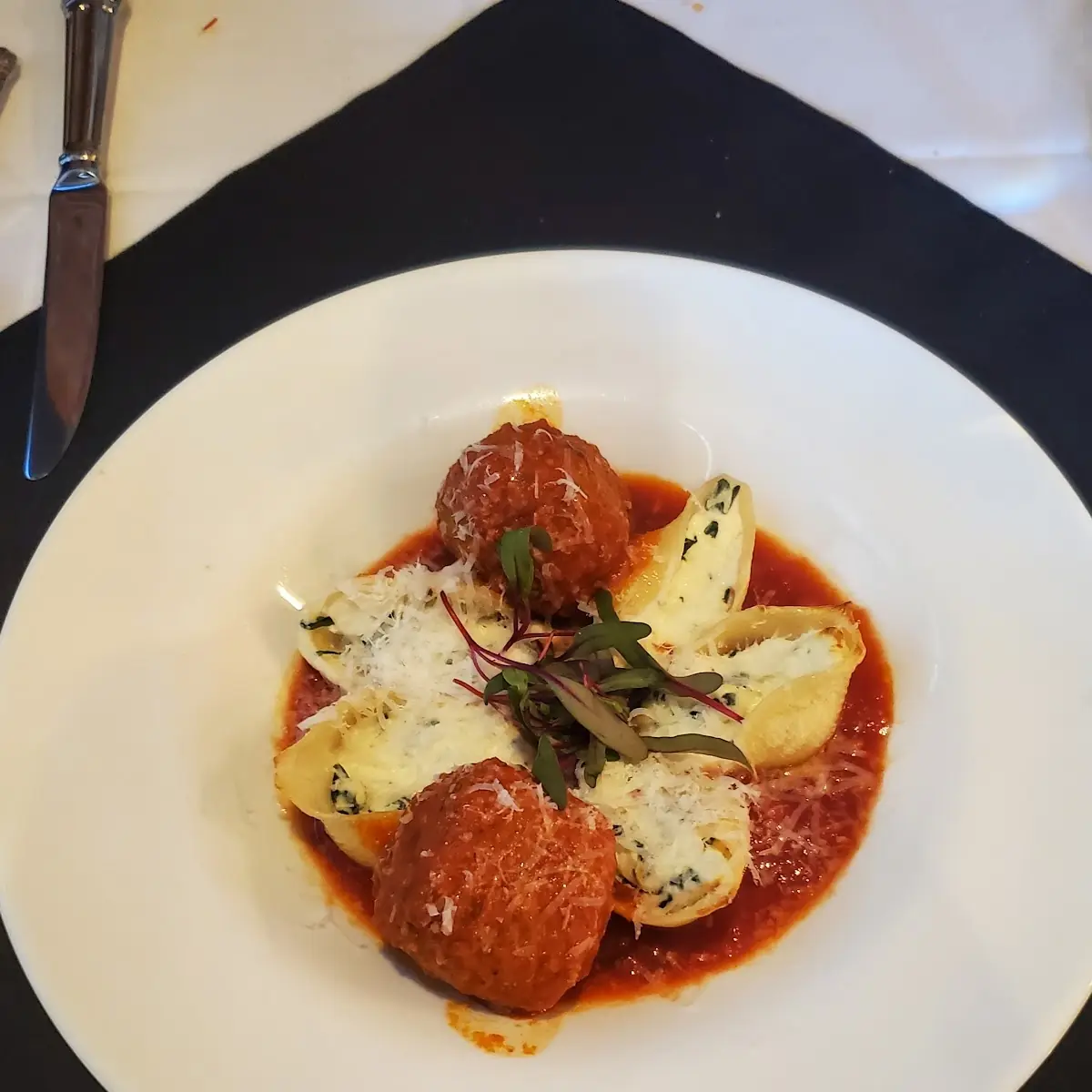 Stuffed Shells Add Meatballs