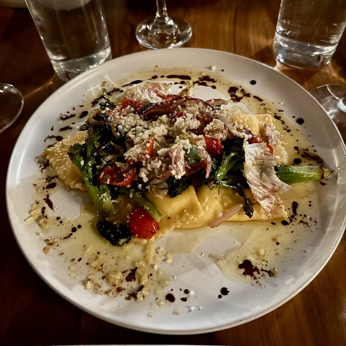 Goat Cheese Ravioli