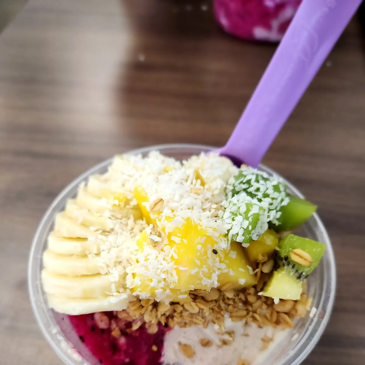 Acai Bowl with Fruit Toppings