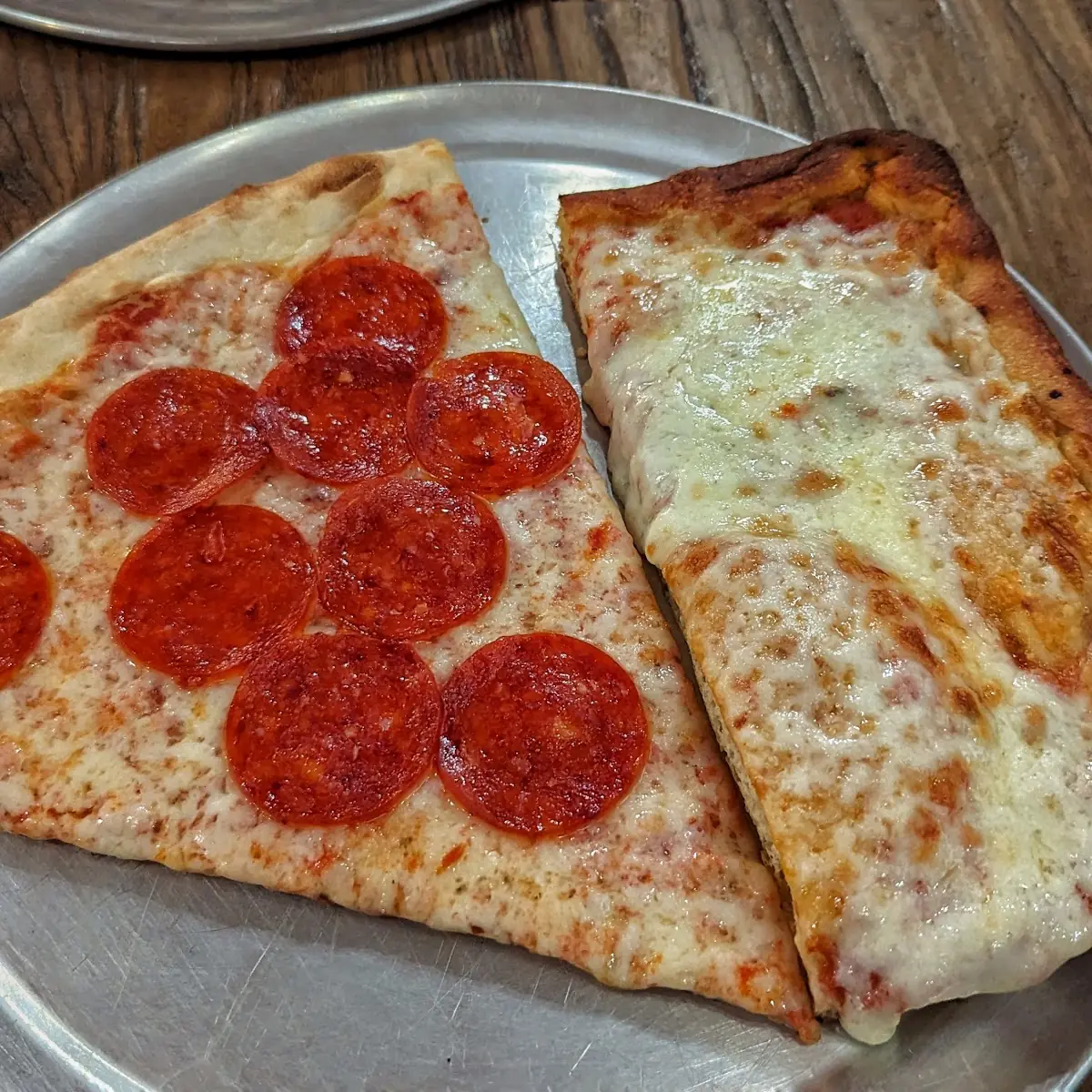 Sicilian Pizza Slice Pepperoni Pizza Slice