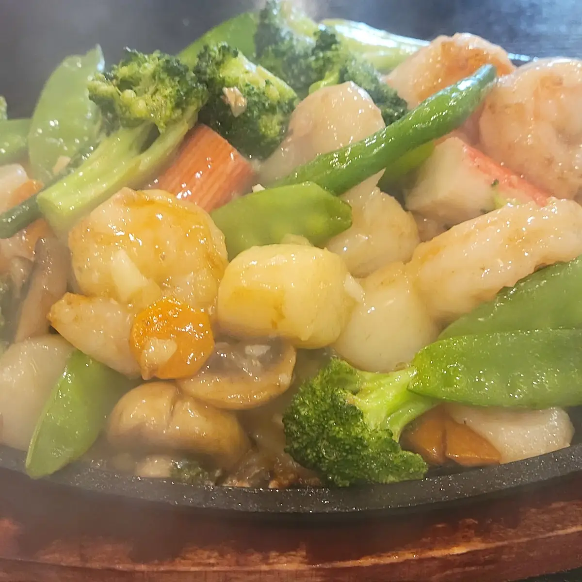 Sizzling Seafood Delight