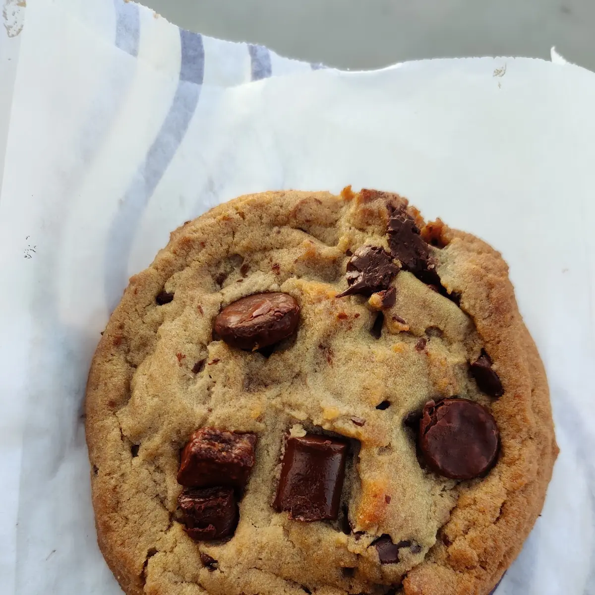 Triple Chocolate Chip Cookies