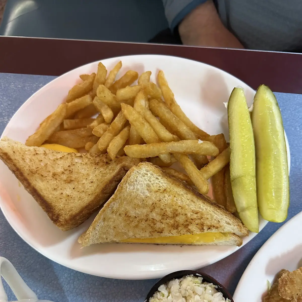 Kids Grilled Cheese with Fries