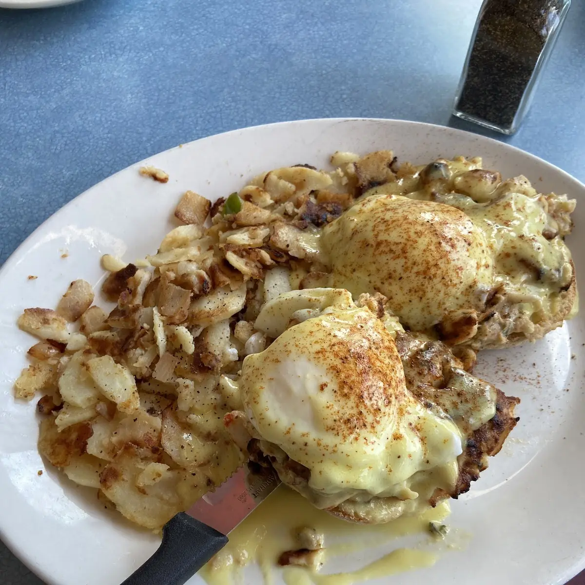 Two Eggs with Scrapple