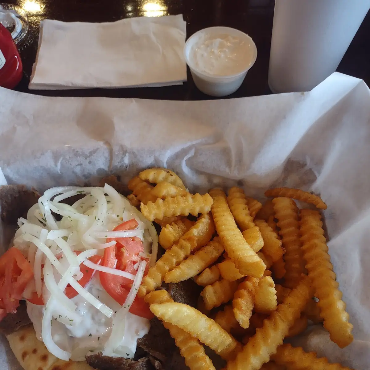 Classic Gyro Sandwich