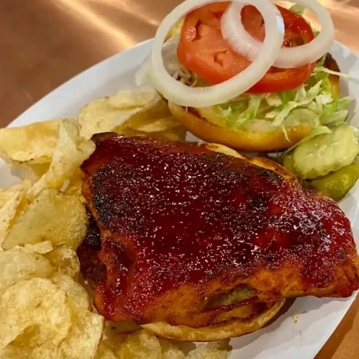 BBQ Chicken Sandwich Special