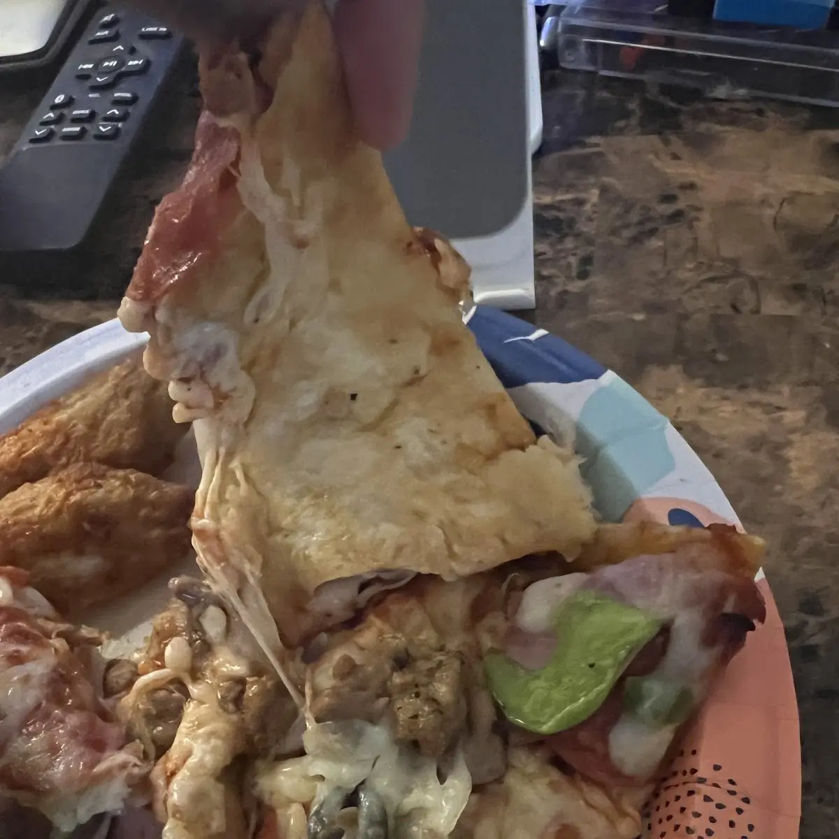 Uncooked Supreme Pizza