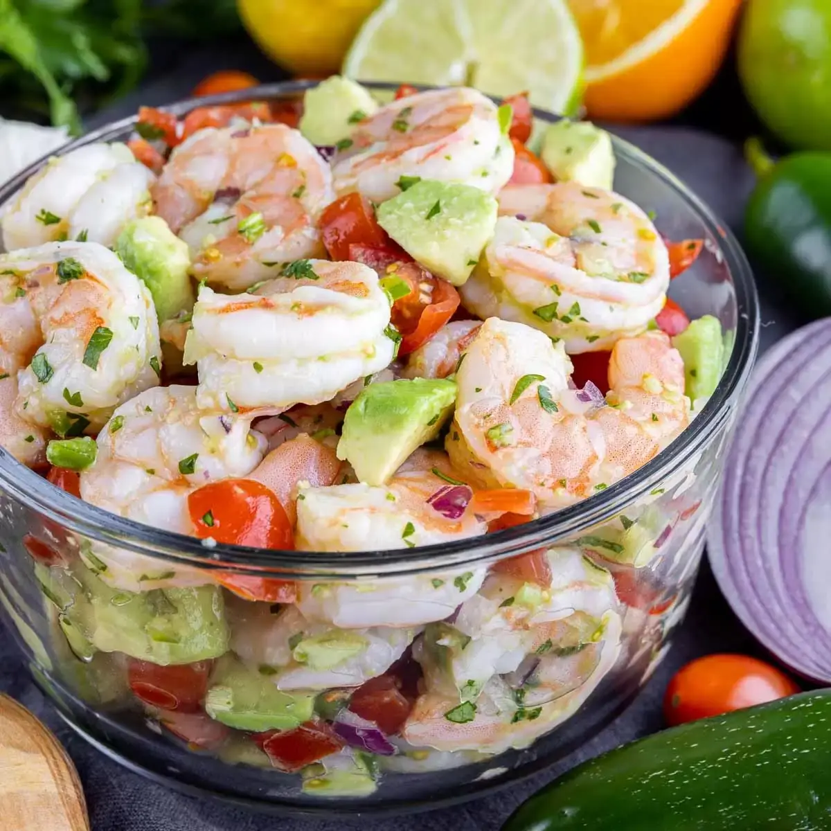 Tropical Shrimp Ceviche