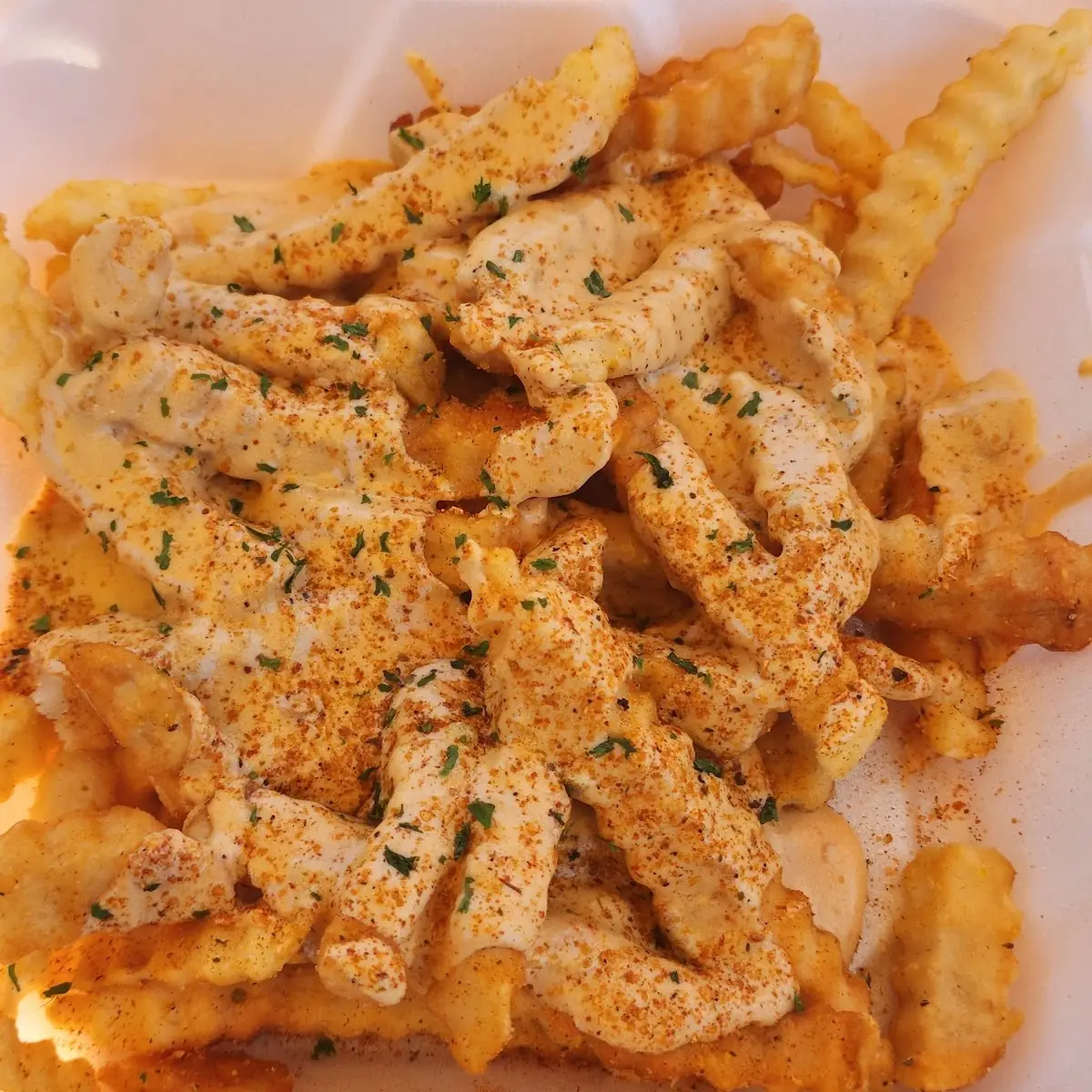 Cajun Cheese Fries