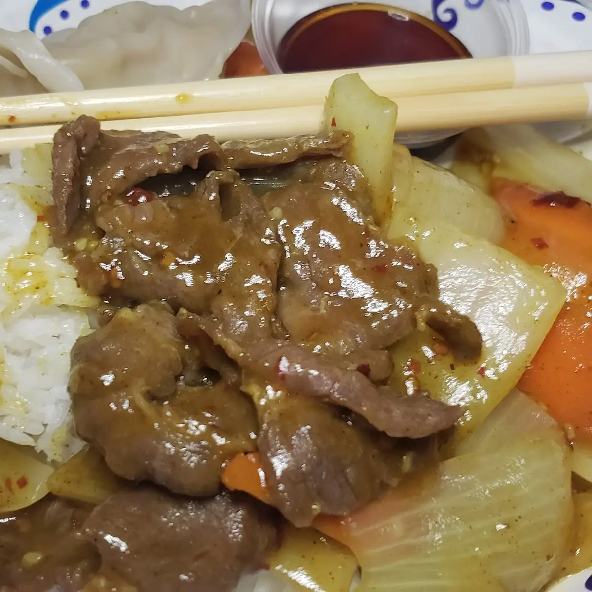 Curry Beef with Onions