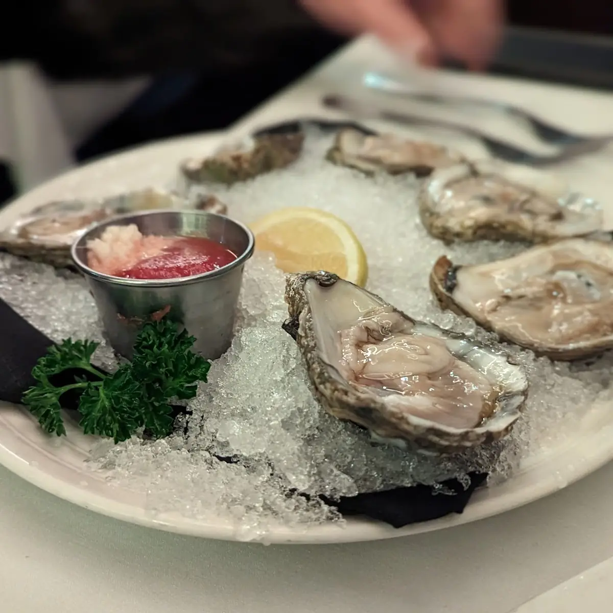 Oysters on Half Shell